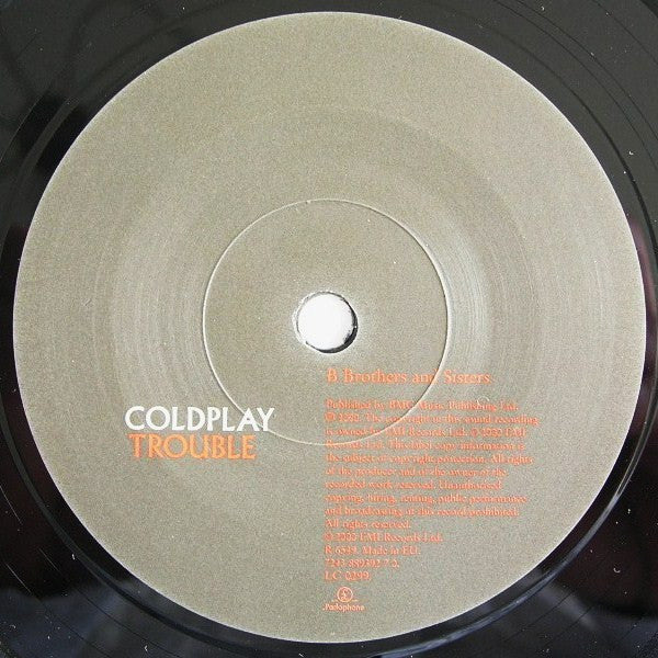 Coldplay - Trouble (7"", Single, Ltd, Num)