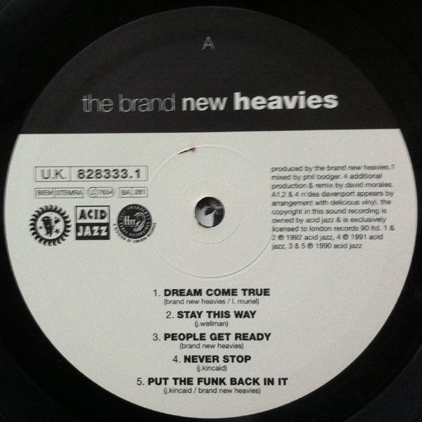 The Brand New Heavies - The Brand New Heavies (LP)