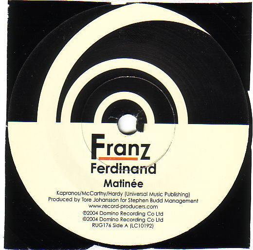 Franz Ferdinand - Matinée (7"", Single)