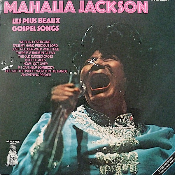 Mahalia Jackson - Les Plus Beaux Gospel Songs (LP, Comp)