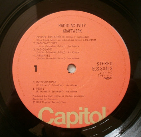 Kraftwerk - Radio-Activity (LP, Album)