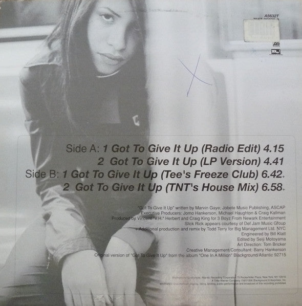 Aaliyah - Got To Give It Up (12"", Single)