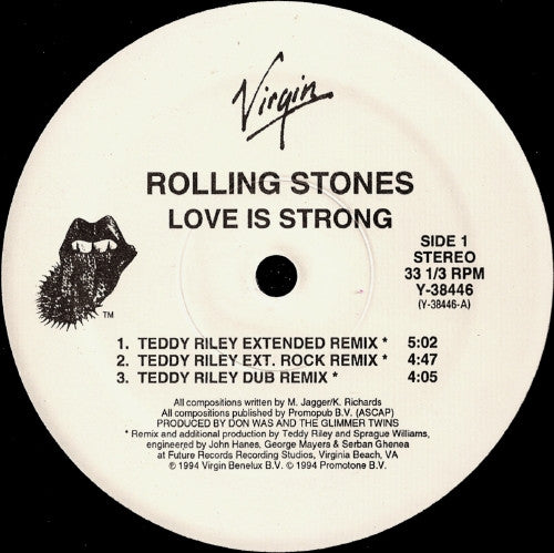 Rolling Stones* - Love Is Strong (12"", Maxi)