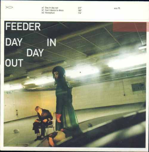 Feeder - Day In Day Out (7"", Single, Whi)