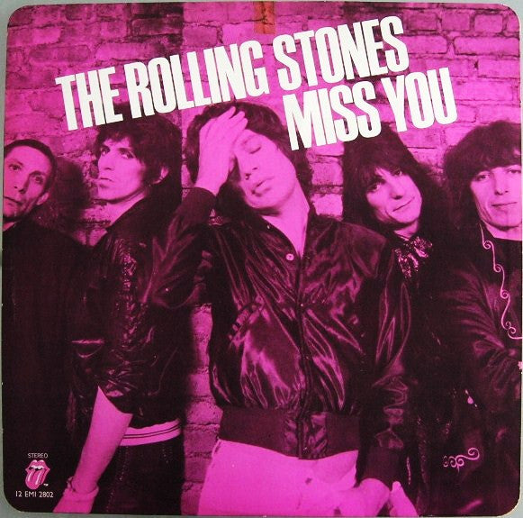 The Rolling Stones - Miss You (12"", Pin)