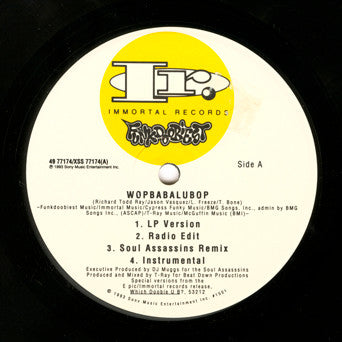 Funkdoobiest - Wopbabalubop / Where's It At (12"")