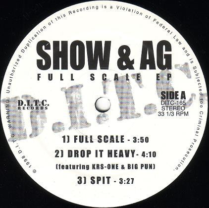 Show & AG* - Full Scale EP (12"", EP)