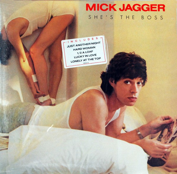 Mick Jagger - She's The Boss (LP, Album, Pit)