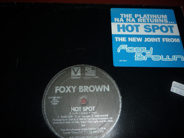 Foxy Brown - Hot Spot (12"", Single)