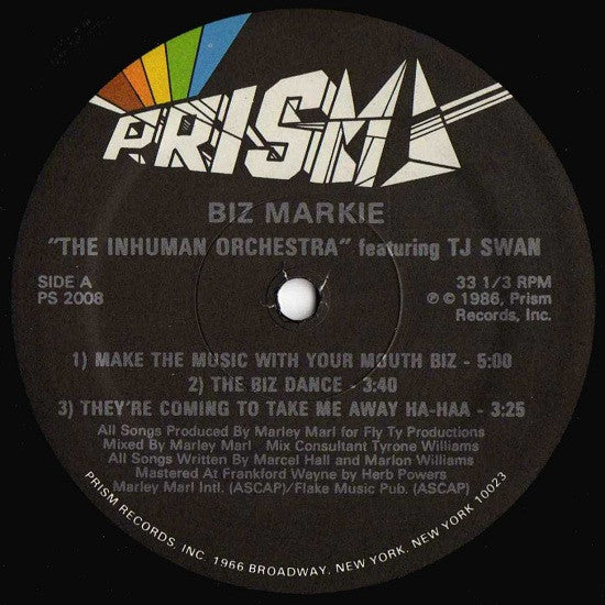 Biz Markie - Make The Music With Your Mouth, Biz(12", EP)