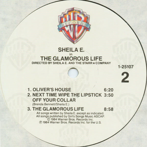 Sheila E. - In The Glamorous Life (LP, Album, Win)