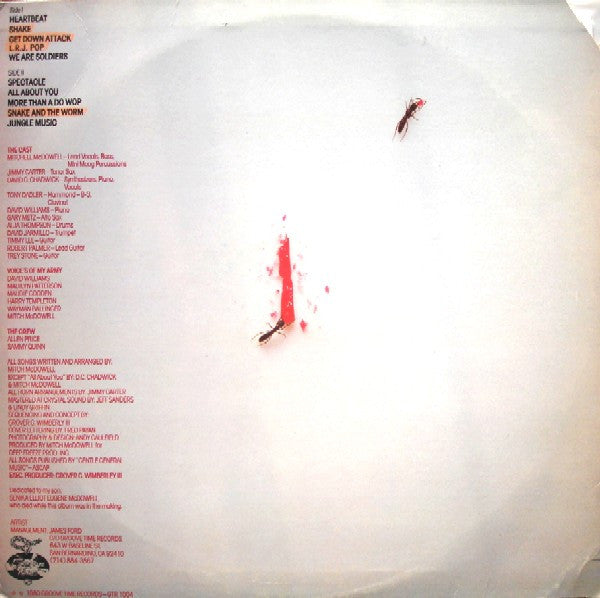 General Caine - Get Down Attack (LP, Album, Red)