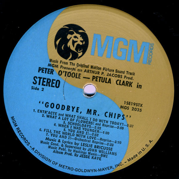 Leslie Bricusse - Goodbye, Mr. Chips (LP, Album)