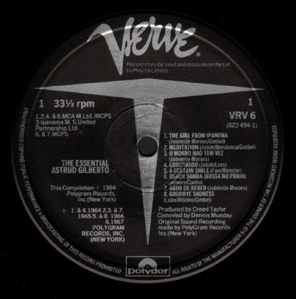 Astrud Gilberto - The Essential Astrud Gilberto (LP, Comp, Mis)