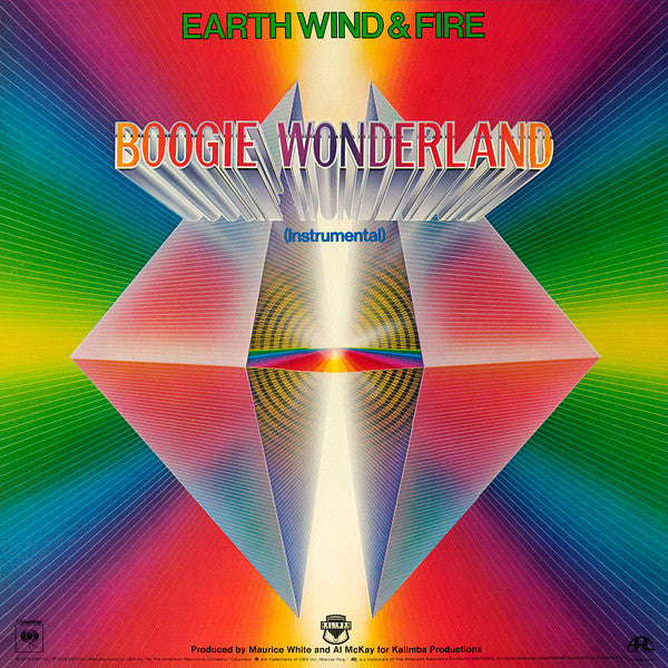 Earth, Wind & Fire - Boogie Wonderland(12", Single, Pit)