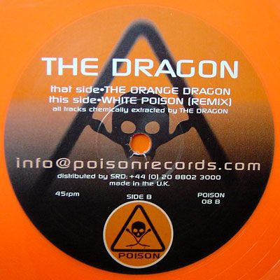 The Dragon - The Orange Dragon / White Poison (Remix) (12"", Ora)
