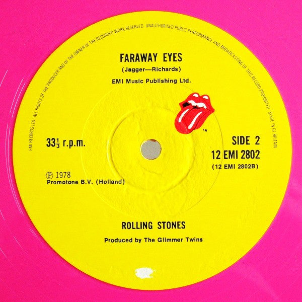 The Rolling Stones - Miss You (12"", Pin)