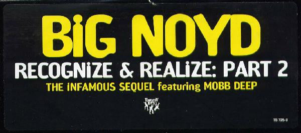 Big Noyd Featuring Mobb Deep - Recognize & Realize: Part 2 (12"")