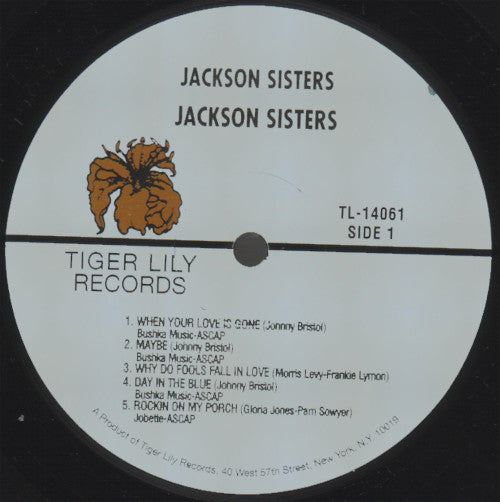 Jackson Sisters - Jackson Sisters (LP, Album, RE)