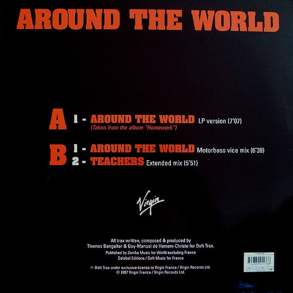 Daft Punk - Around The World (12"", Single, MPO)