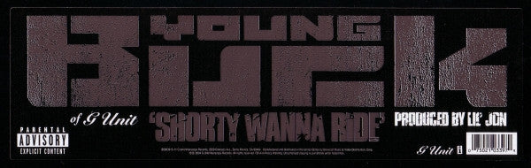 Young Buck - Shorty Wanna Ride (12"", Promo)