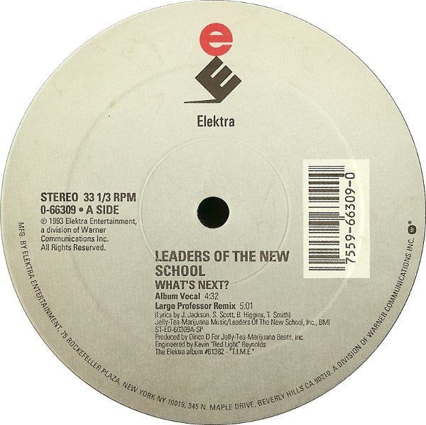 Leaders Of The New School - What's Next (12"")