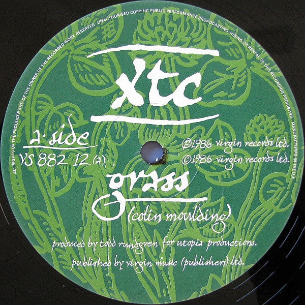 XTC - Grass (12"", Single)
