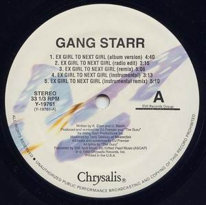Gang Starr - Ex Girl To Next Girl (12"")