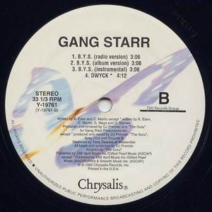 Gang Starr - Ex Girl To Next Girl (12"")