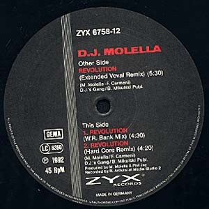 DJ Molella* - Revolution (12"", Maxi)