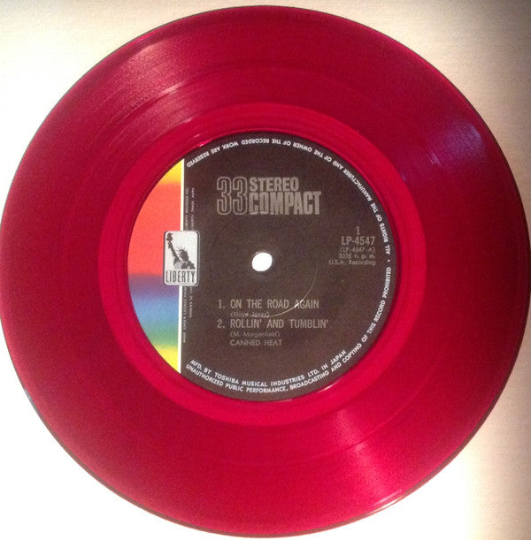 Canned Heat - On The Road Again (7"", EP, Red)
