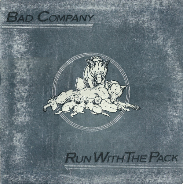 Bad Company (3) - Run With The Pack (LP, Album, Mon)