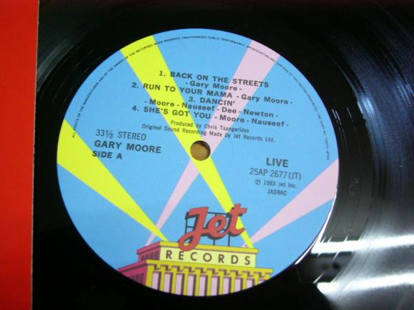 Gary Moore - Live (LP, Album)