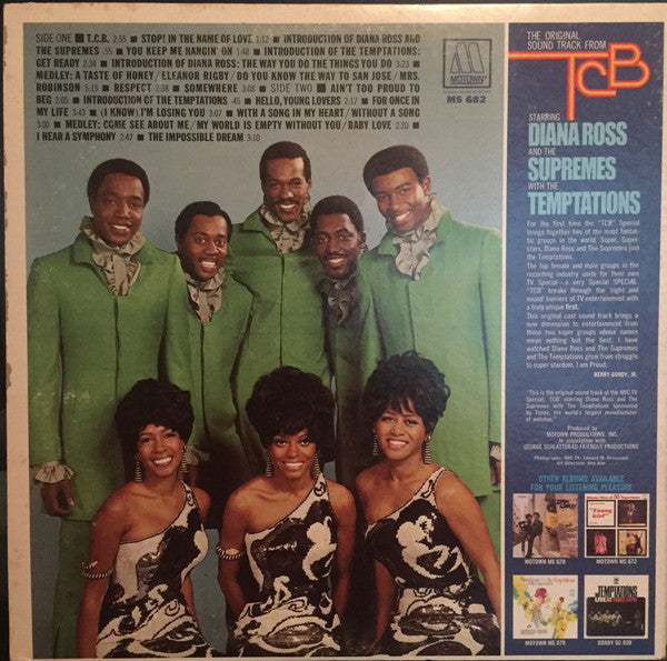 The Supremes - The Original Soundtrack From TCB(LP, Album, Roc)