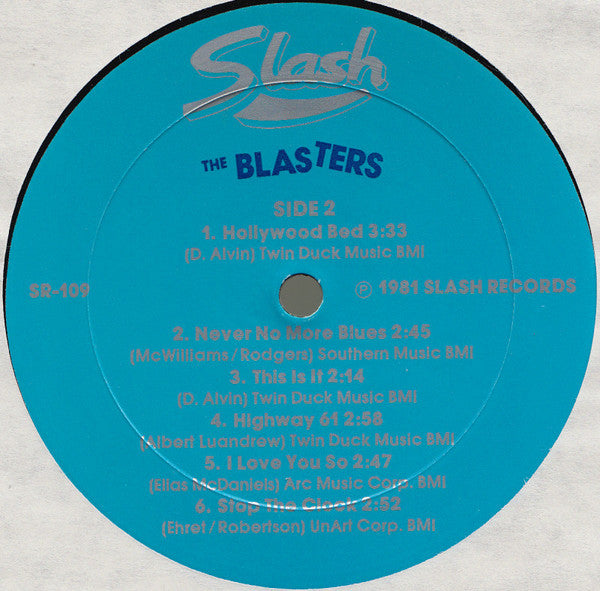 The Blasters - The Blasters (LP, Album)