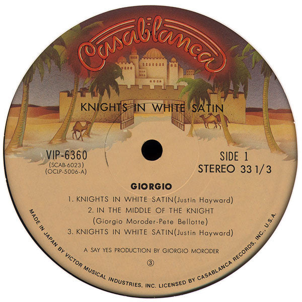 Giorgio* - Knights In White Satin (LP, Album)