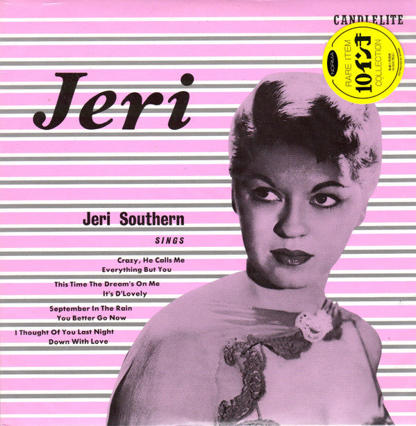 Jeri Southern - Jeri  (10"", Album)