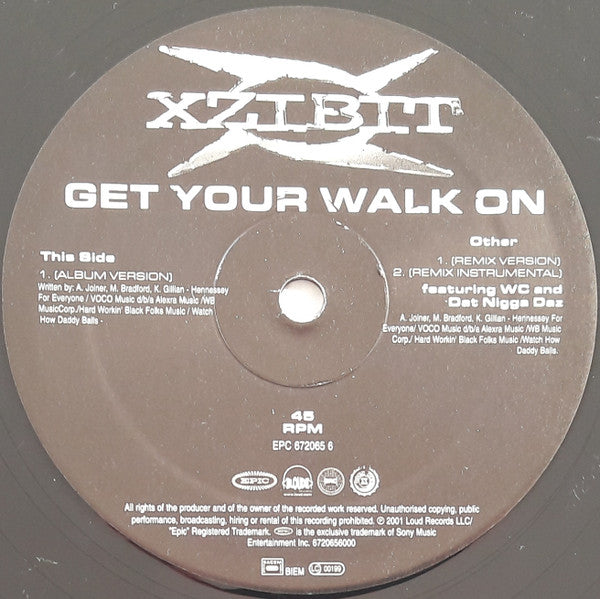 Xzibit - Get Your Walk On (12"")