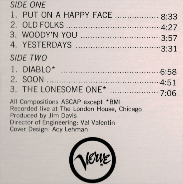 Oscar Peterson Trio* - Put On A Happy Face (LP, Album, RE)
