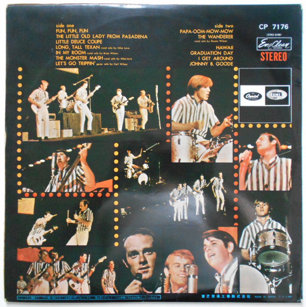 The Beach Boys - Concert (LP, Album, Red)