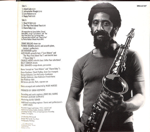 Sonny Rollins - The Way I Feel (LP, Album, Gat)