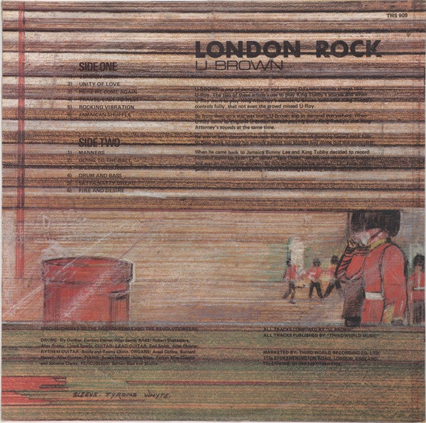 U Brown - London Rock (LP, Album)