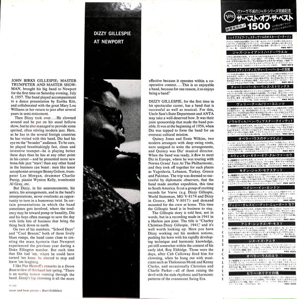 Dizzy Gillespie - At Newport (LP, Album, RE)