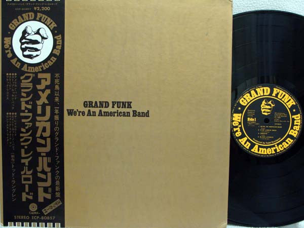 Grand Funk* - We're An American Band (LP, Album, RE, Gat)