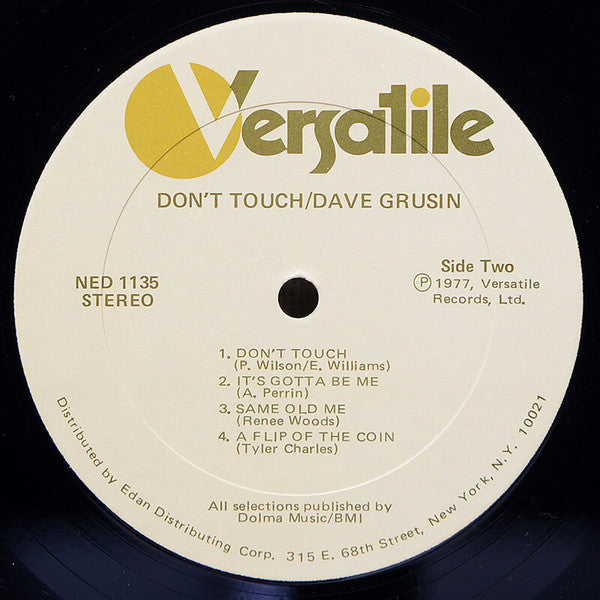 Dave Grusin - Don't Touch (LP, Album)