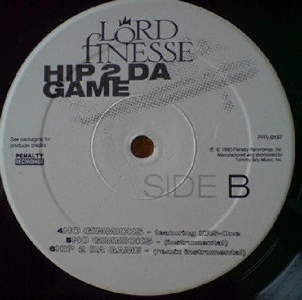 Lord Finesse -  Hip 2 Da Game / No Gimmicks  (12"")