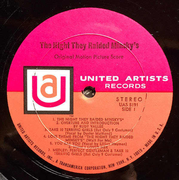 Various - The Night They Raided Minsky's (LP)