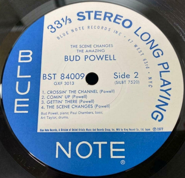 The Amazing Bud Powell* - The Scene Changes, Vol. 5 (LP, Album, RE)