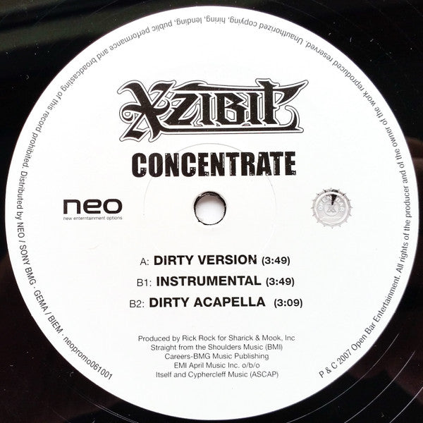 Xzibit - Concentrate (12"")