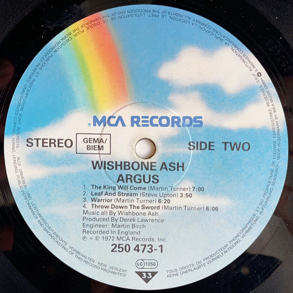 Wishbone Ash - Argus (LP, Album, RE)